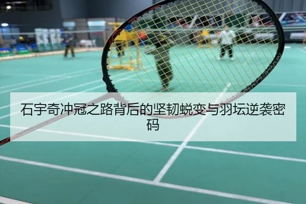 石宇奇冲冠之路背后的坚韧蜕变与羽坛逆袭密码